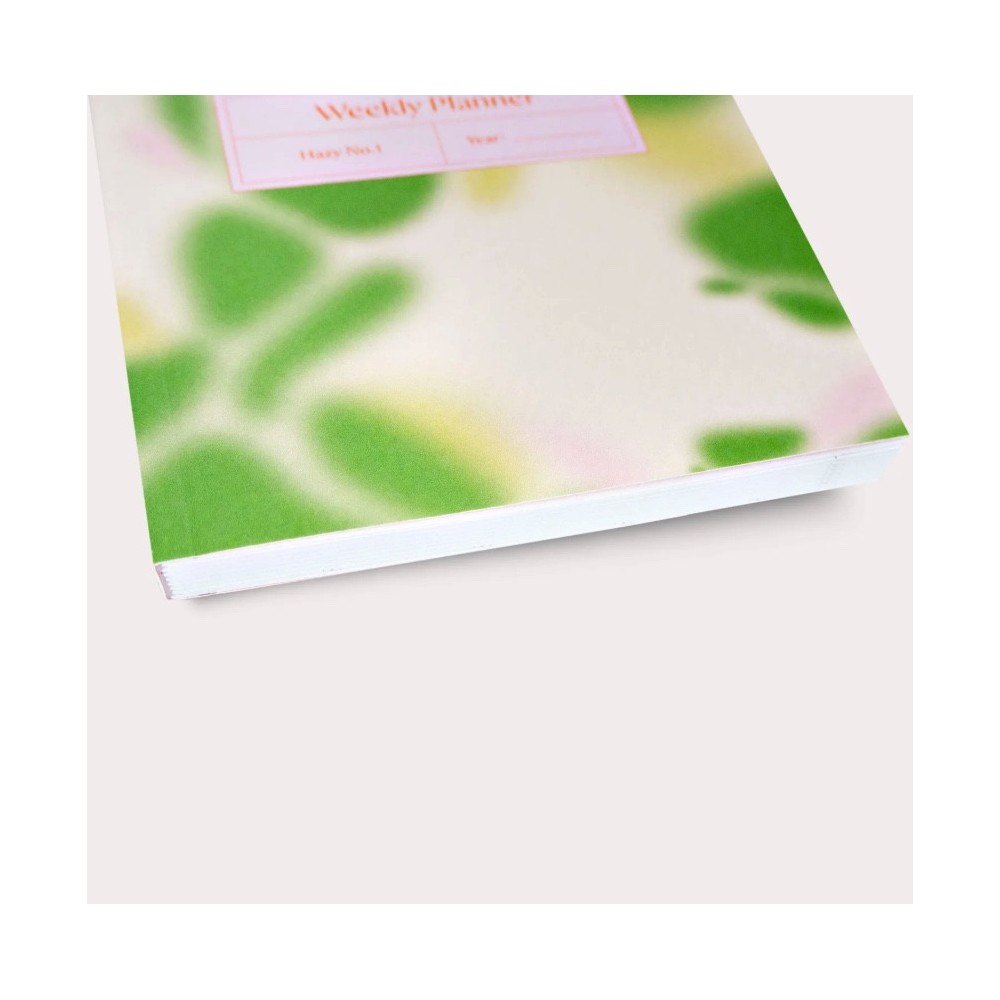 Planer tygodniowy niedatowany Hazy No.1 A6 - The Completist.