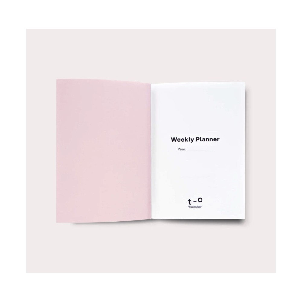 Planer tygodniowy niedatowany Hazy No.1 A6 - The Completist.