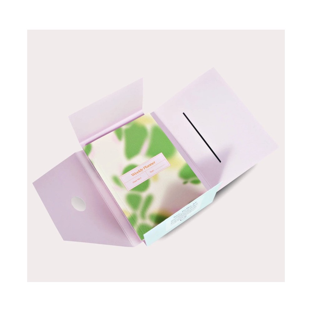 Undated weekly planner Hazy No.1 A6 - The Completist.