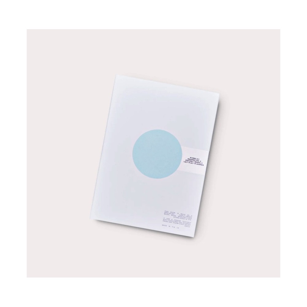 Planer tygodniowy niedatowany Hazy No.1 A6 - The Completist.
