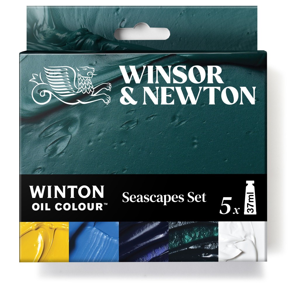 Zestaw farb olejnych Winton Seascapes - Winsor & Newton - 5 x 37 ml