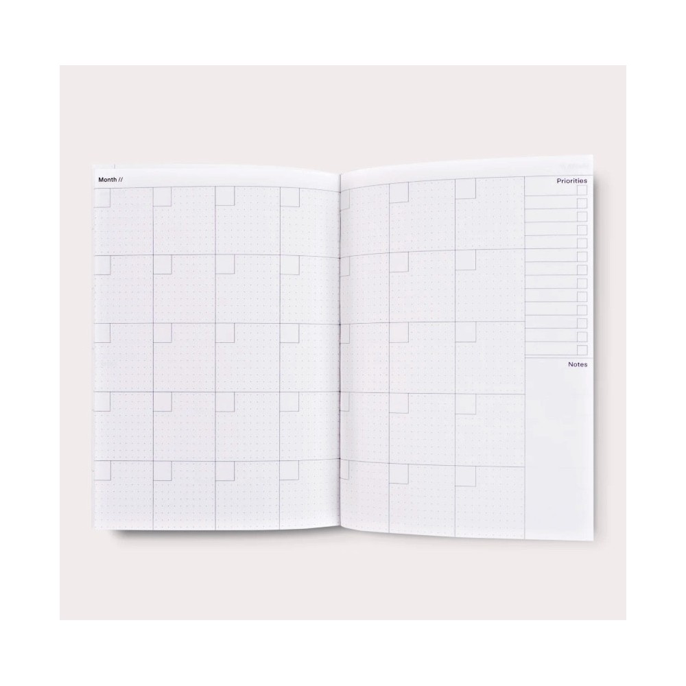 Weekly undated planner Palermo No.1 A5 - The Completist.