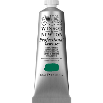Acrylic paint Professional Acrylic - Winsor & Newton - Cobalt Green Row 60 ml