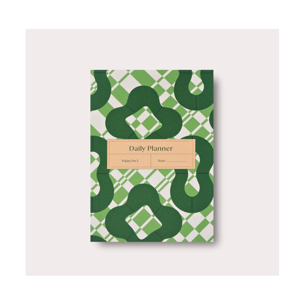 Planer dzienny niedatowany Palau No.1 A5 - The Completist.