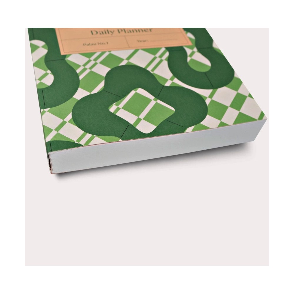 Daily undated planner Palau No.1 A5 - The Completist.