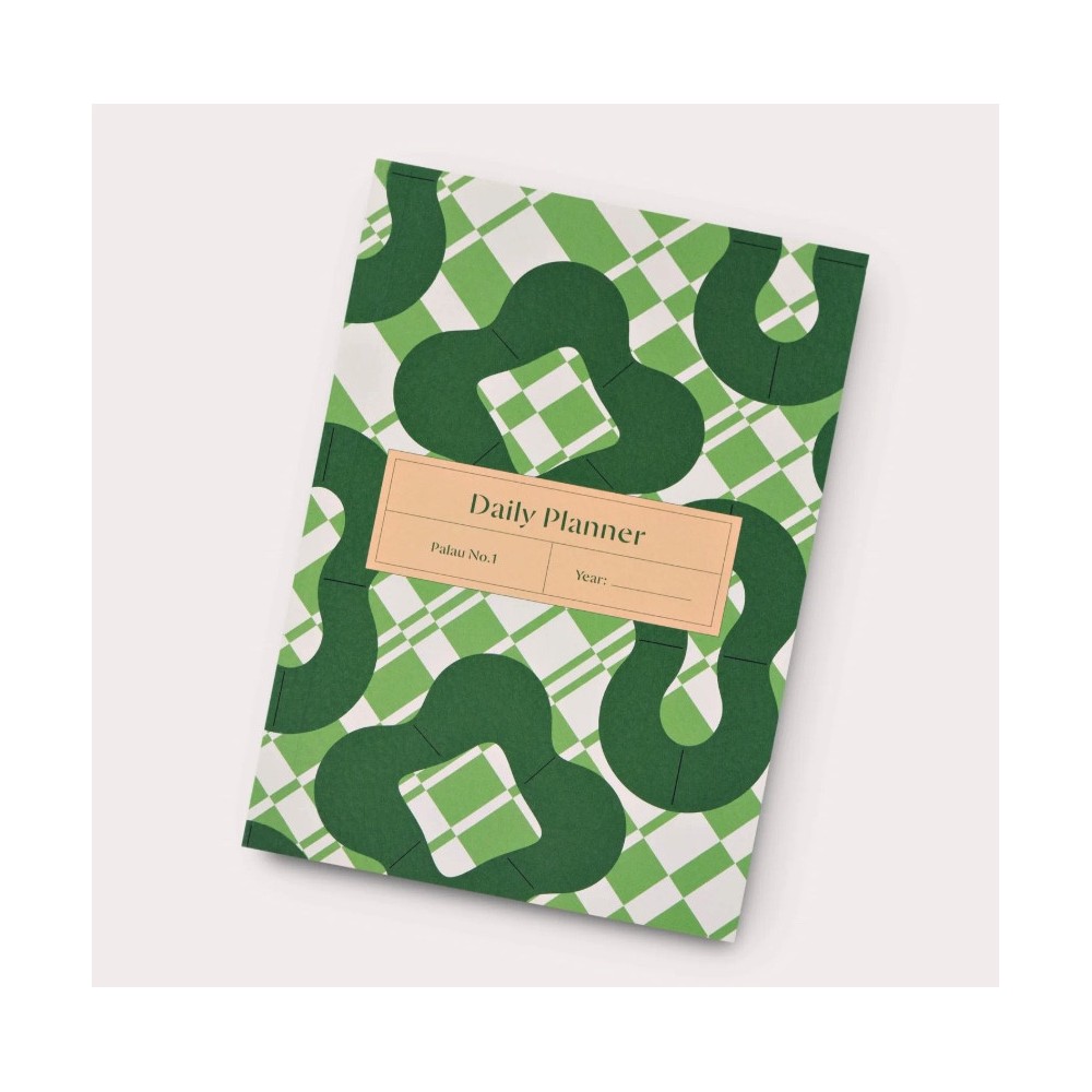 Planer dzienny niedatowany Palau No.1 A5 - The Completist.