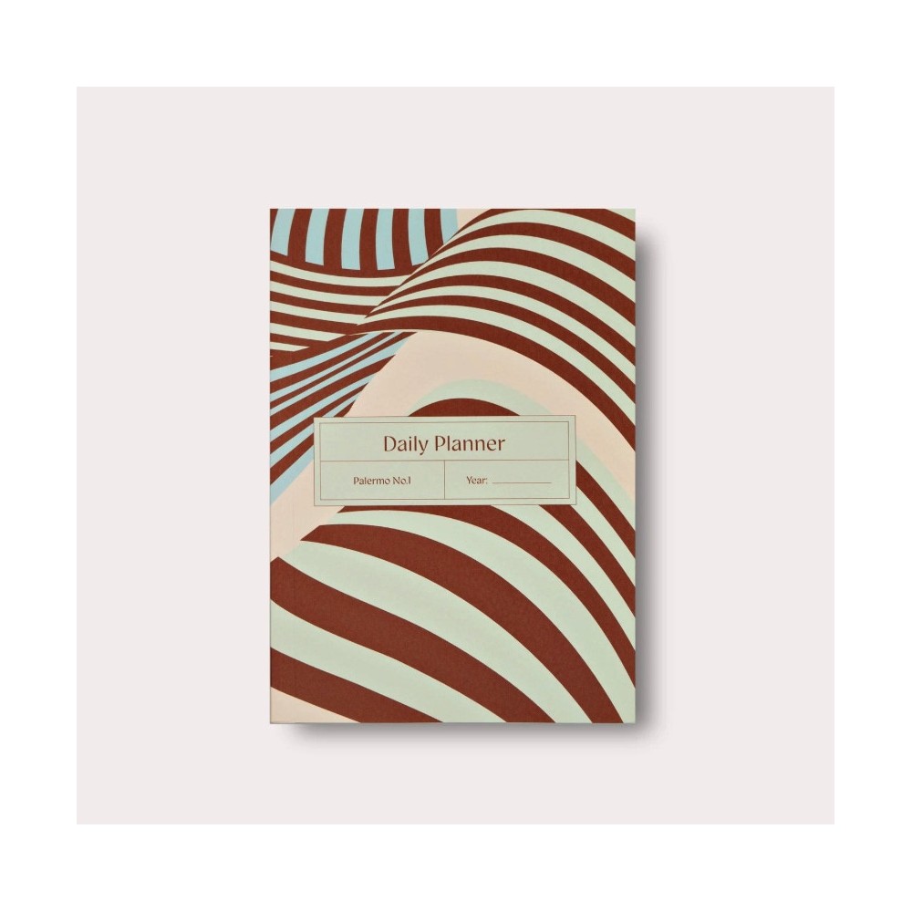Daily undated planner Palermo No.1 A5 - The Completist.