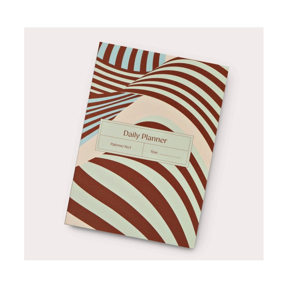 Daily undated planner Palermo No.1 A5 - The Completist.