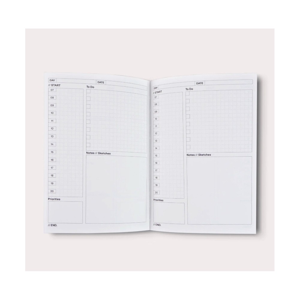Planer dzienny niedatowany Palermo No.1 A5 - The Completist.