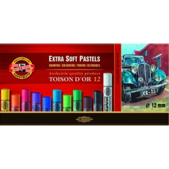 Pastele ekstra suche - Koh-I-Noor - 12 szt.