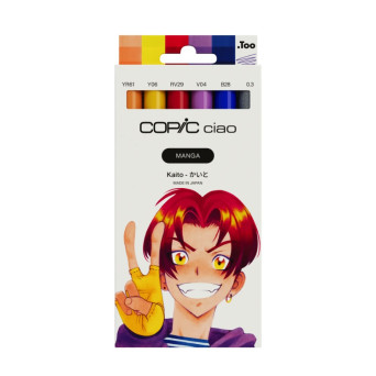 Zestaw markerów dwustronnych Copic Ciao - Manga Kaito
