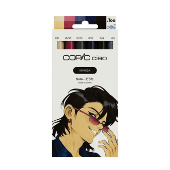 Zestaw markerów dwustronnych Copic Ciao - Manga Sota