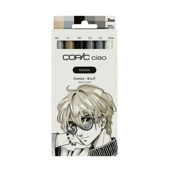 Zestaw markerów dwustronnych Copic Ciao - Manga Comics