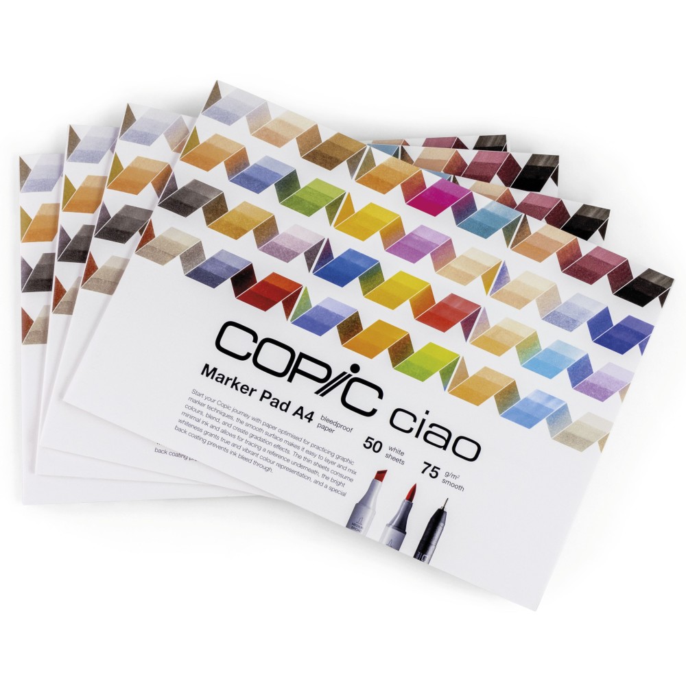 Blok do markerów Copic Ciao A4 250 g 50 ark.