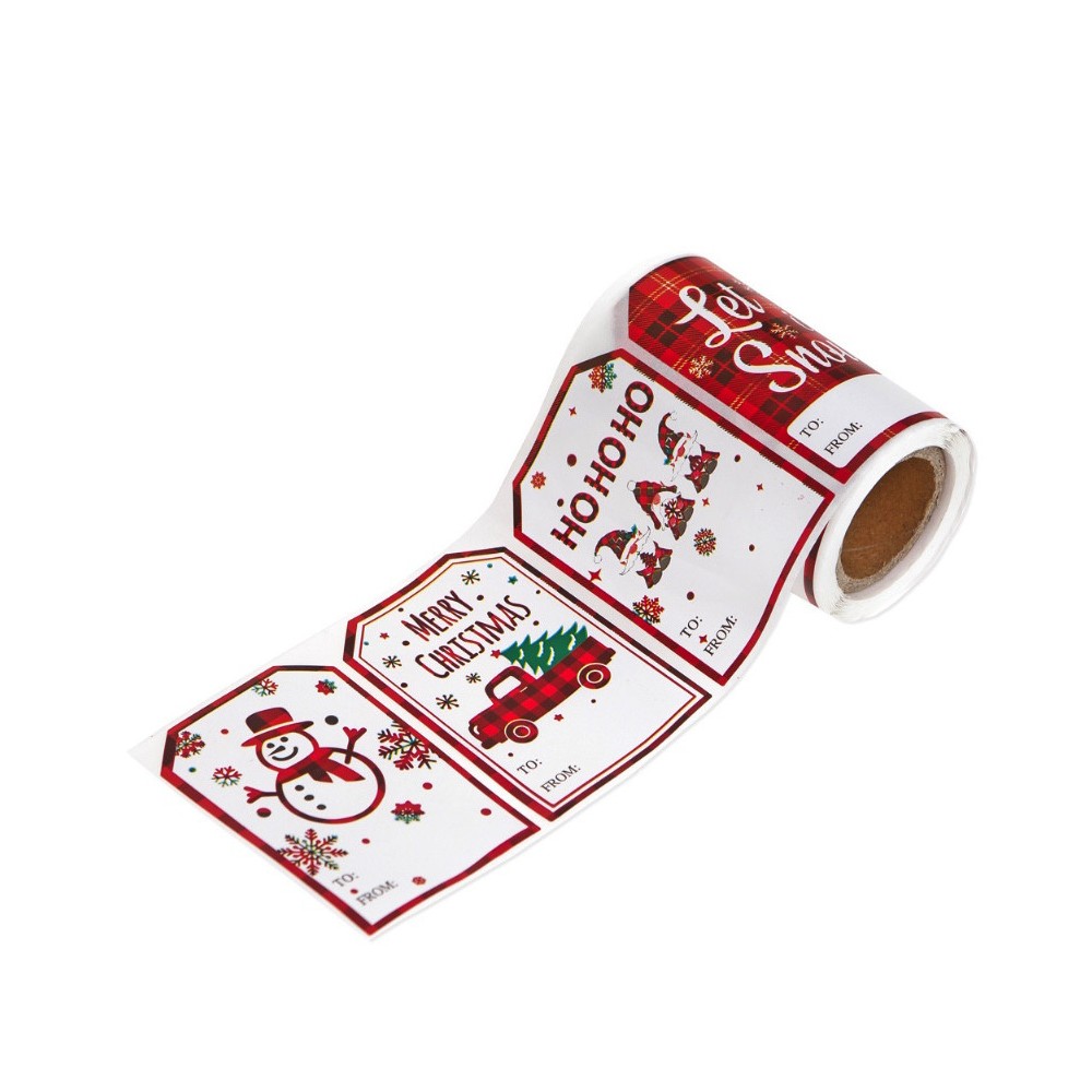 Gift labels Christmas Joy - DpCraft - 100 pcs.