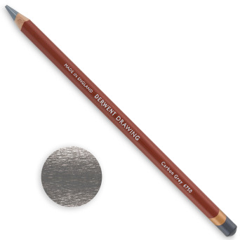 Kredka Drawing - Derwent - 6750 Carbon Grey