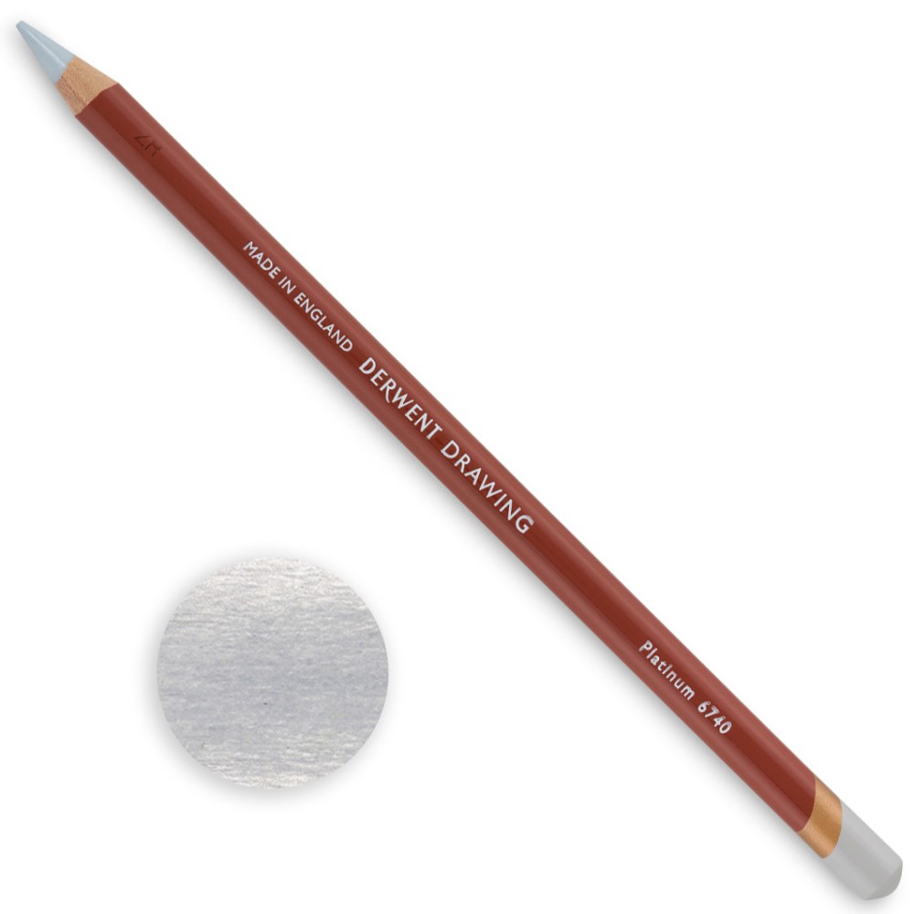 Kredka Drawing - Derwent - 6740 Platinum