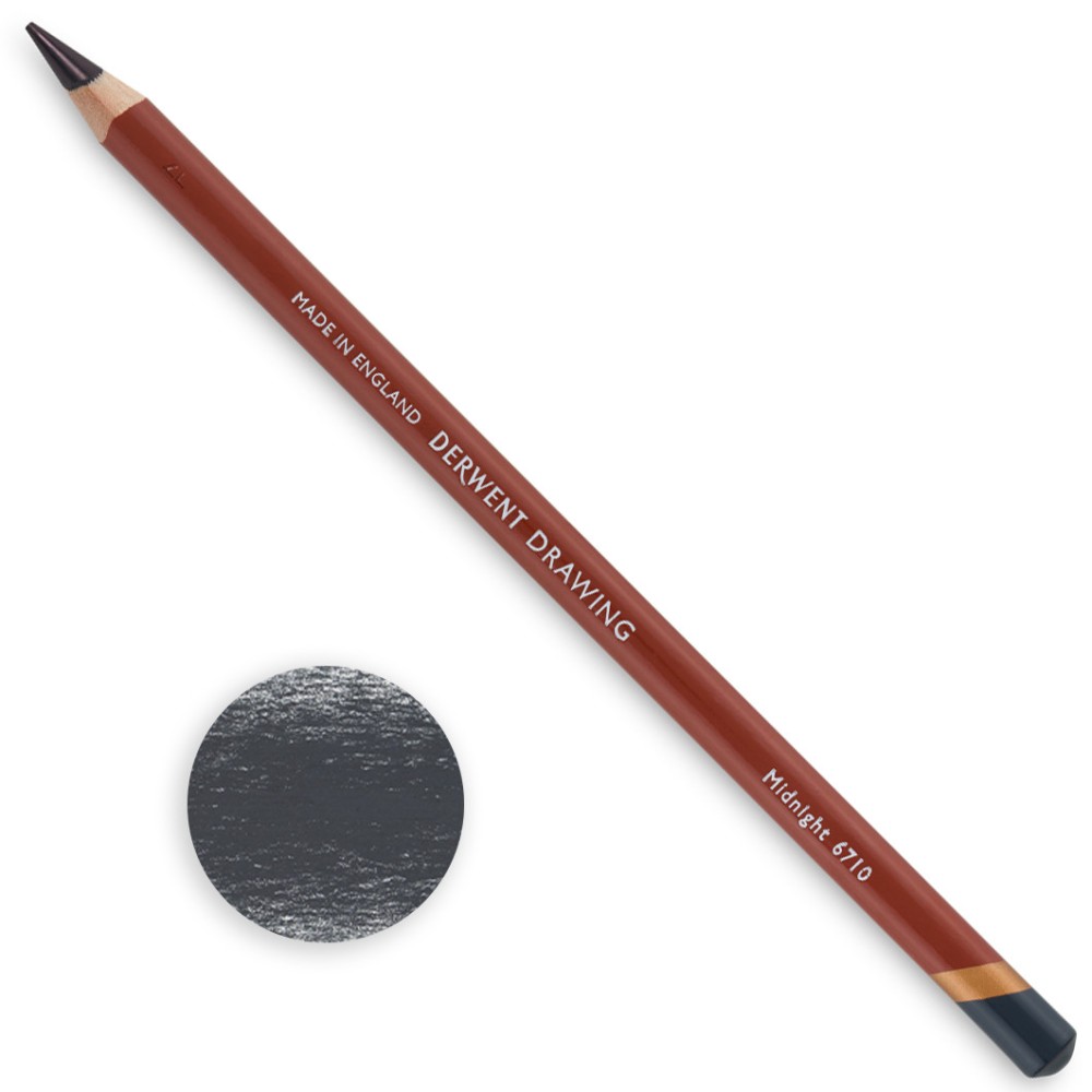 Kredka Drawing - Derwent - 6710 Midnight