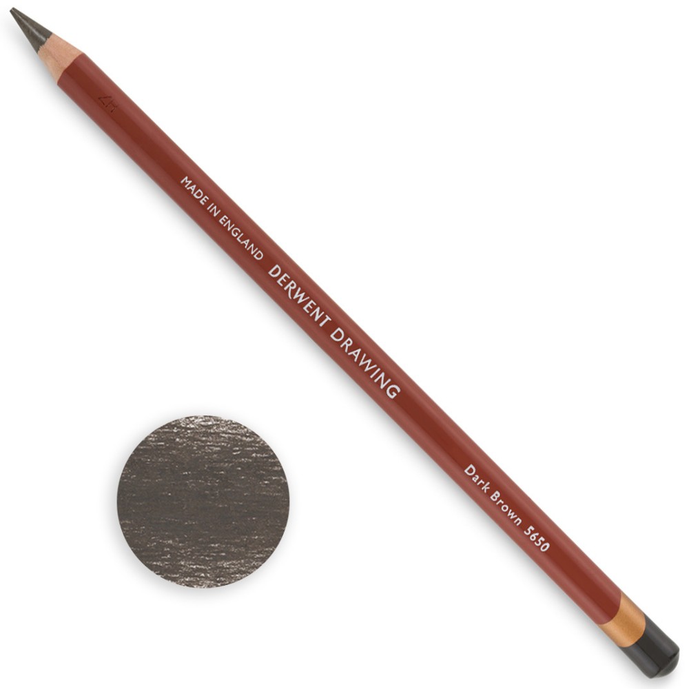 Drawing pencil - Derwent - 5650 Dark Brown