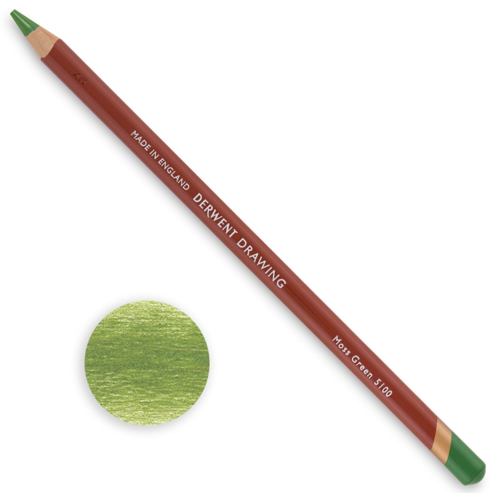 Kredka Drawing - Derwent - 5100 Moss Green