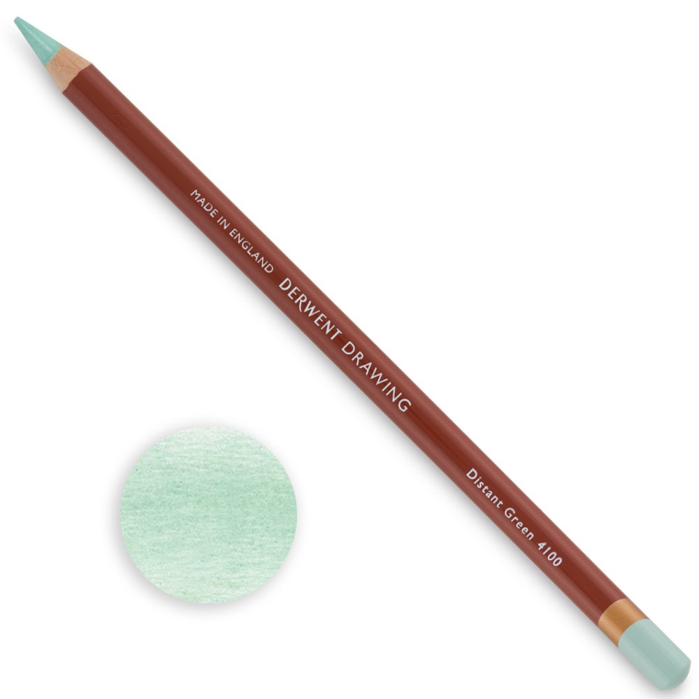 Kredka Drawing - Derwent - 4100 Distant Green