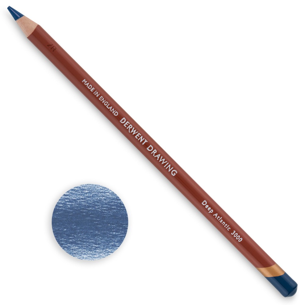 Kredka Drawing - Derwent - 3000 Deep Atlantic
