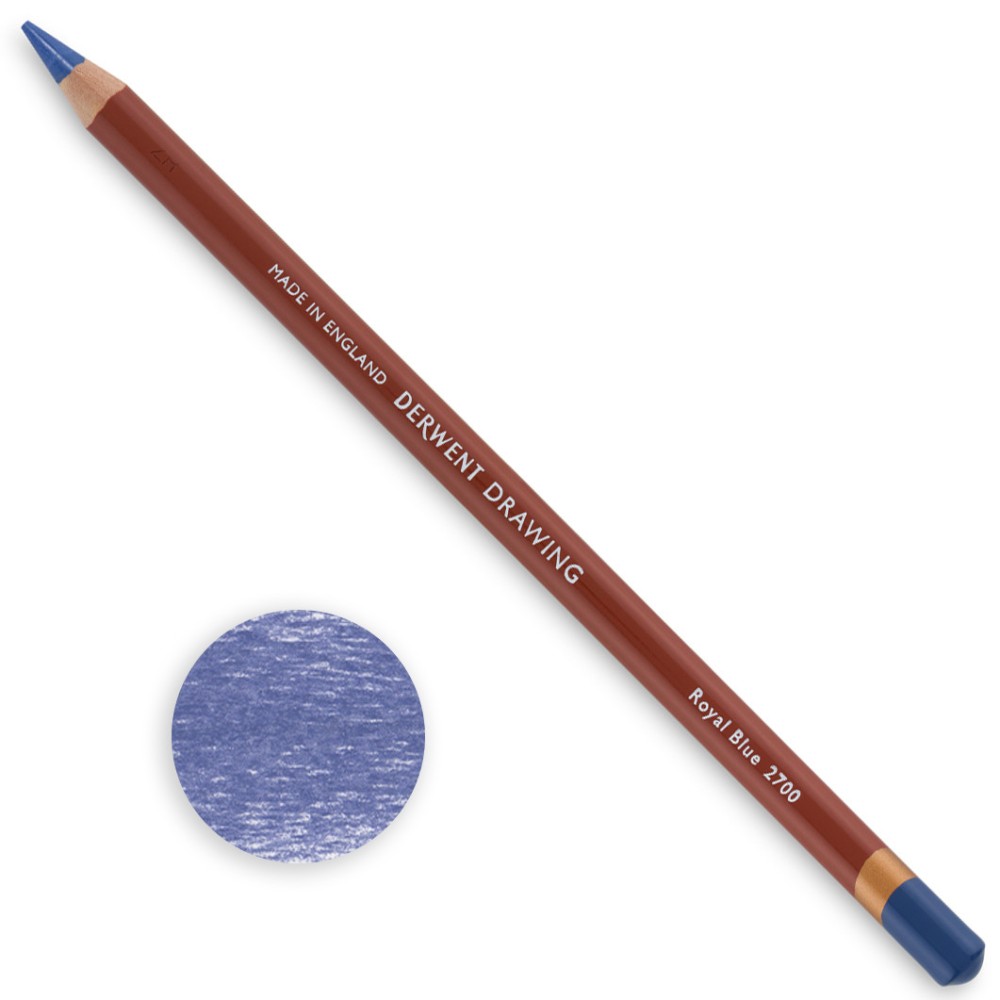 Drawing pencil - Derwent - 2700 Royal Blue