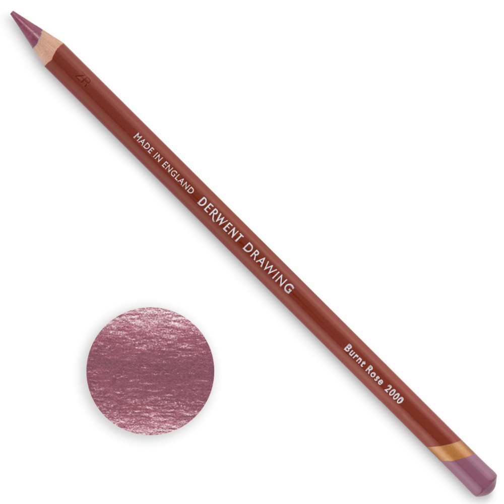 Kredka Drawing - Derwent - 2000 Burnt Rose