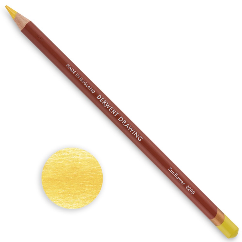 Kredka Drawing - Derwent - 0200 Sunflower