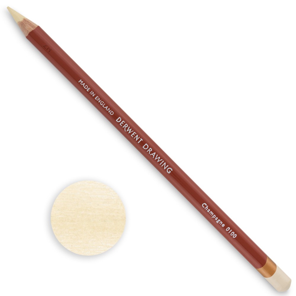 Drawing pencil - Derwent - 0100 Champagne