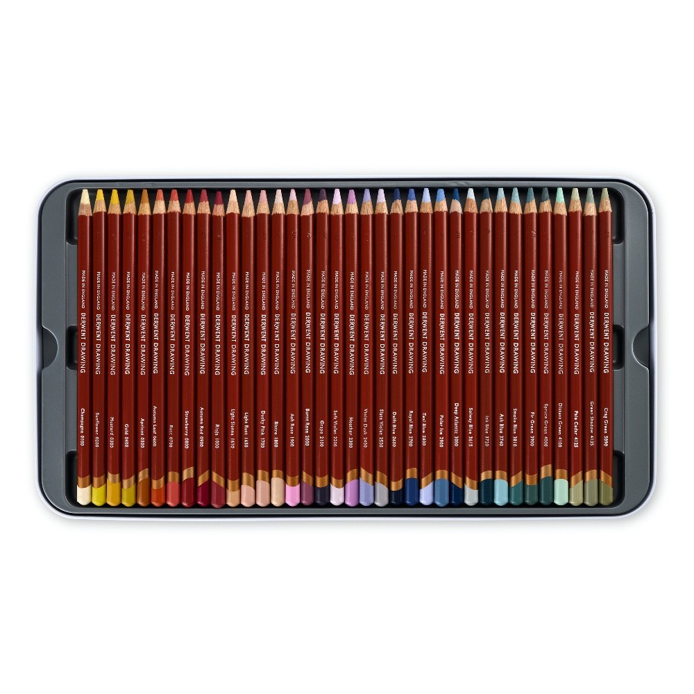 Zestaw kredek Drawing - Derwent - 72 szt.