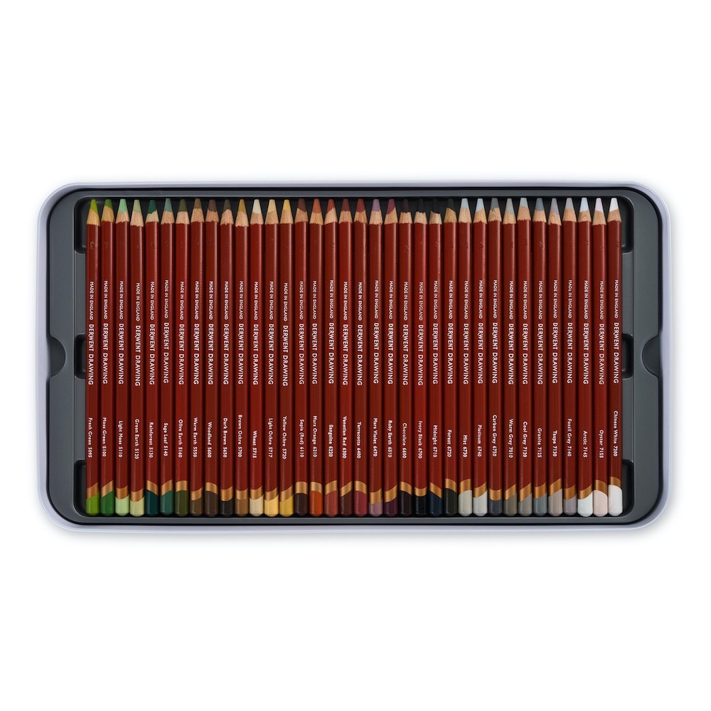 Set of Drawing pencils - Derwent - 72 pcs.