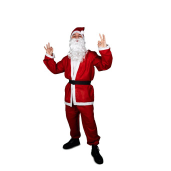 Santa Claus costume - red 170-190 cm