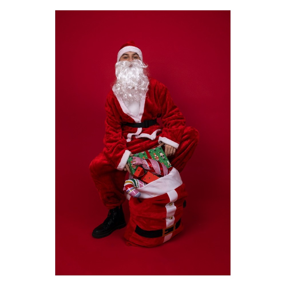 Santa Claus gift sack - red 50 x 70 cm