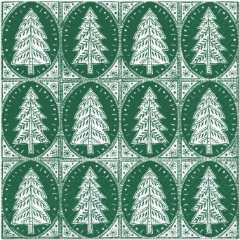 Serwetki ozdobne Christmas Trees - Paw - 20 szt.