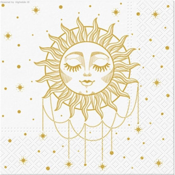Serwetki ozdobne Bohemian Sun - Paw - 20 szt.