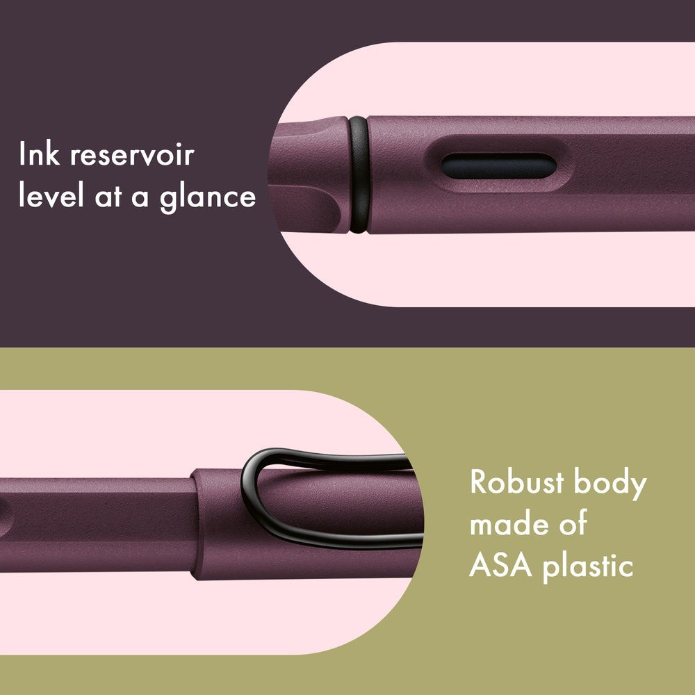 Fountain pen Safari - Lamy - Scarlet LH