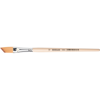 Chisel synthetic 3090A series brush - Renesans - no. 12