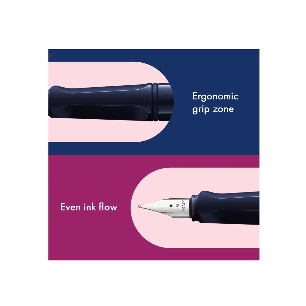 Fountain pen Safari Special Edition - Lamy - Dark Dusk F