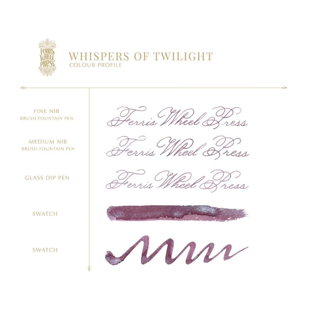 Atrament FerriTales Bestiary Series - Ferris Wheel Press - Whispers of Twilight 85 ml
