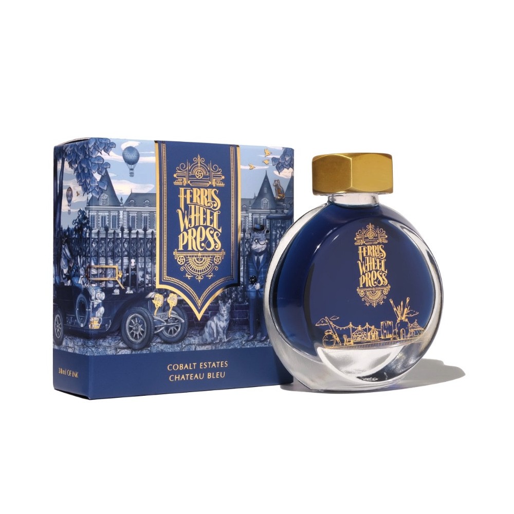 Calligraphy ink - Ferris Wheel Press - Cobalt Estates 38 ml