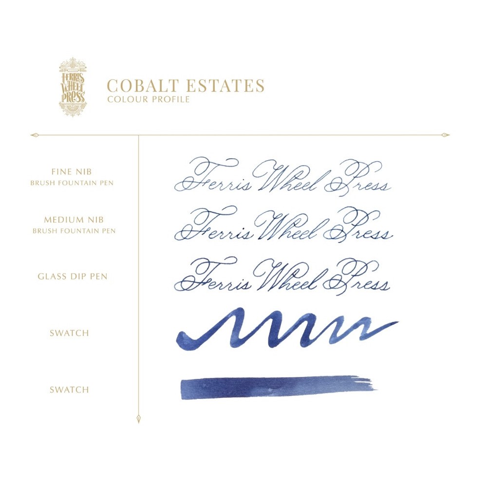 Atrament - Ferris Wheel Press - Cobalt Estates 38 ml