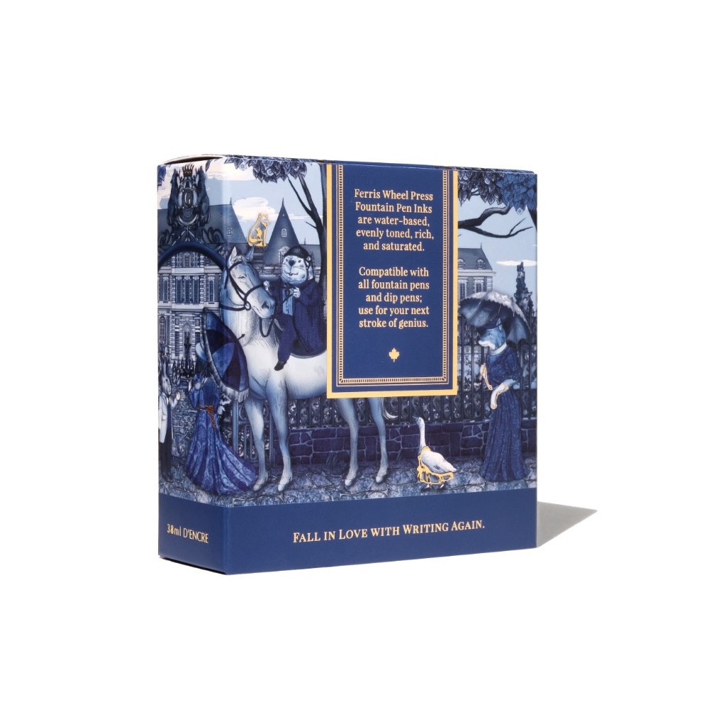 Calligraphy ink - Ferris Wheel Press - Cobalt Estates 38 ml