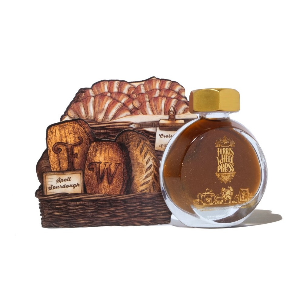 Calligraphy ink - Ferris Wheel Press - Browned and Buttered 38 ml