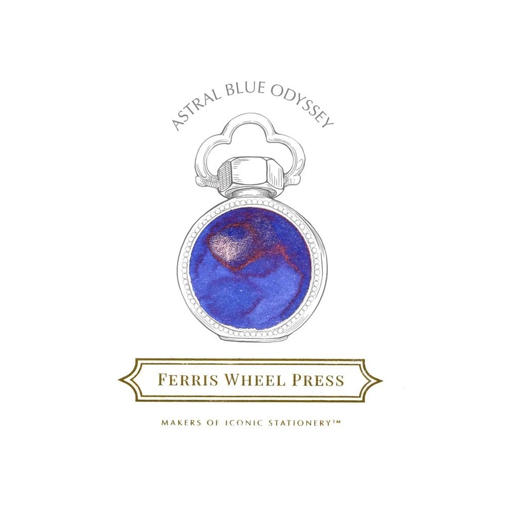 Atrament - Ferris Wheel Press - Astral Blue Odyssey 38 ml