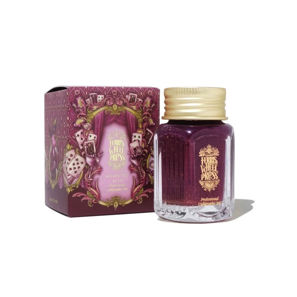 Tusz wodoodporny - Ferris Wheel Press - Amaretto Aces 28 ml
