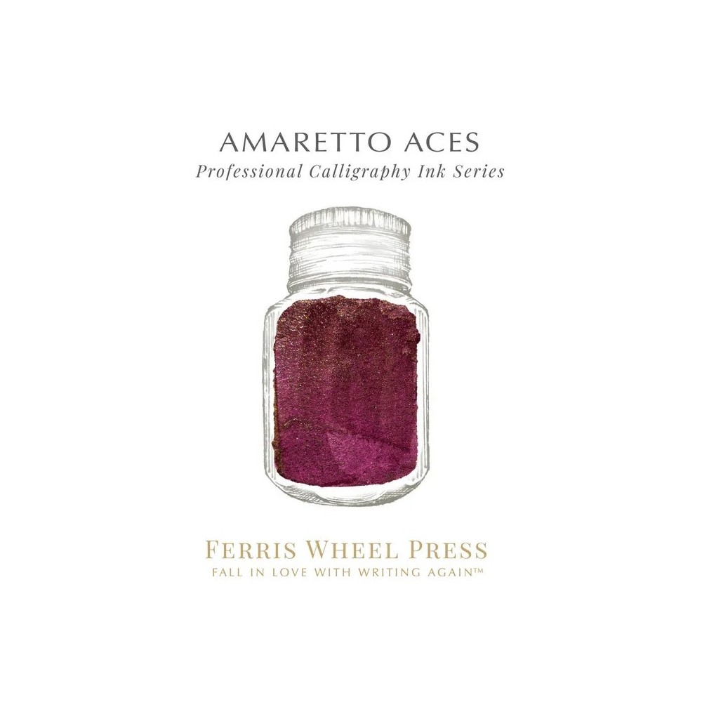 Tusz wodoodporny - Ferris Wheel Press - Amaretto Aces 28 ml