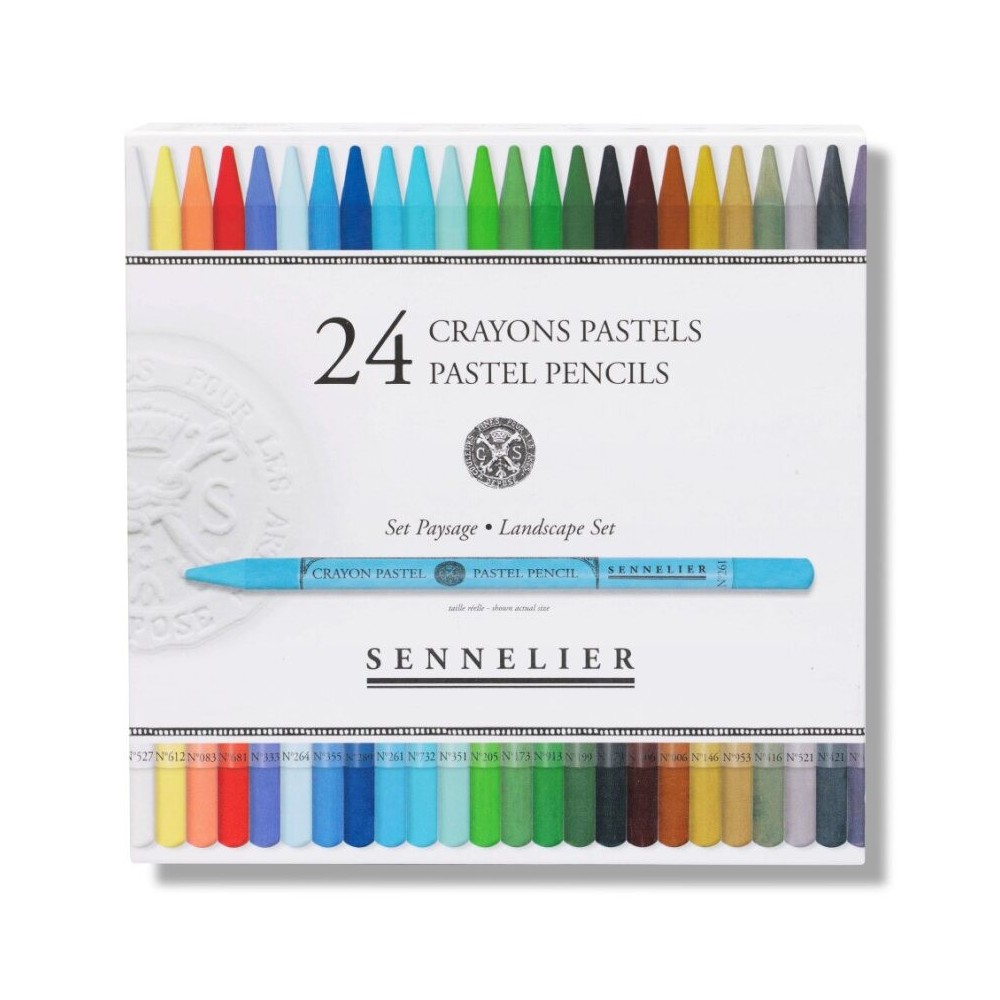 Set of Pastel Pencils Landscape - Sennelier - 24 pcs.