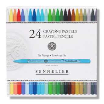 Zestaw pasteli suchych Pastel Pencil Landscape - Sennelier - 24 szt.
