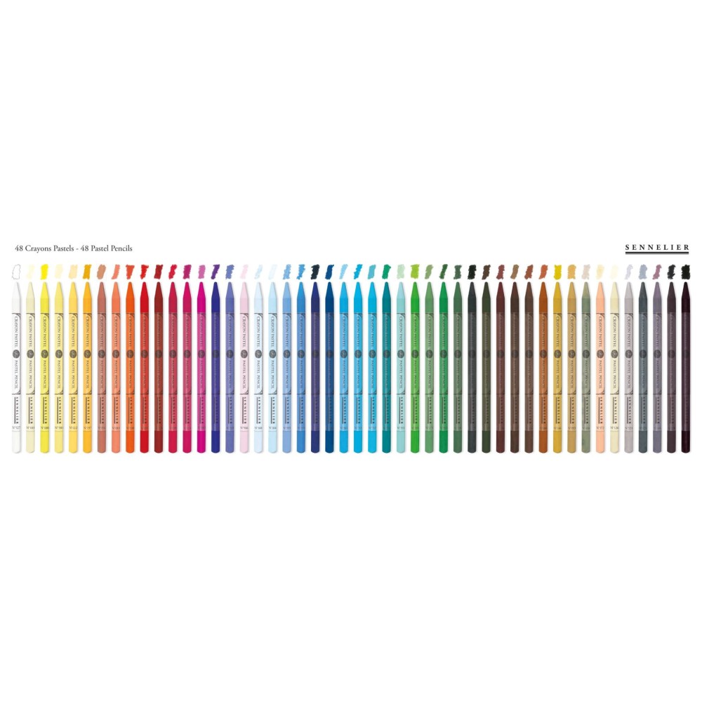 Pastela sucha w kredce Pastel Pencil - Sennelier - 527 Intense White